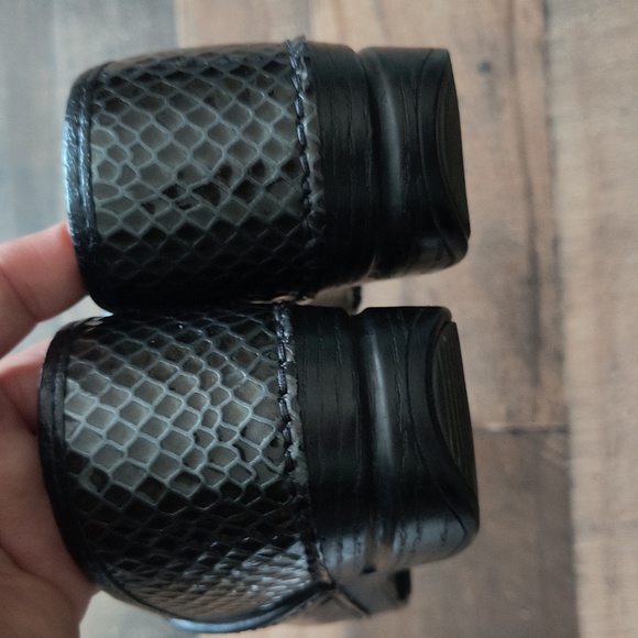 Dansko Snake Print Slip On Clogs Black And Silver Sz 38 7.5-8 Women - Picture 16 of 16